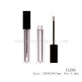 A120A Square 7.5ml schwarze Kappe transparente Flasche leer Kunststoff Zylinder Lipgloss Container